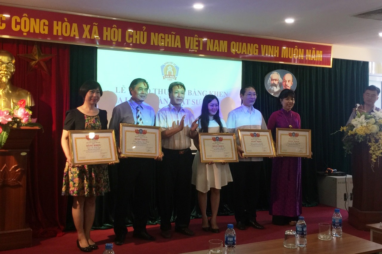 Vietthink law firm was honor to receive 02 Cerficates of Merit from Vietnam Bar Federation of 2017