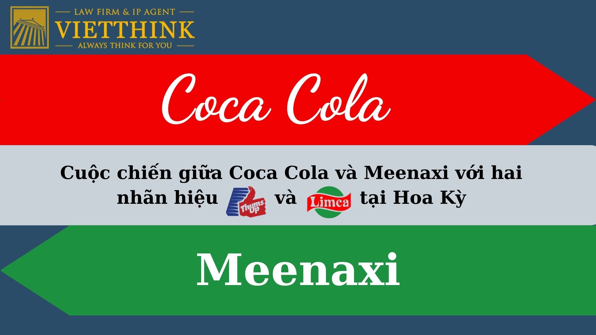 Coco Cola đã không thành công trong việc hủy bỏ hiệu lực nhãn hiệu “Thums Up” và “Limca” của Meenaxi tại Hoa Kỳ.