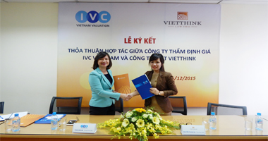 Signing Ceremony For Corporation Agreement With IVC Appraisal