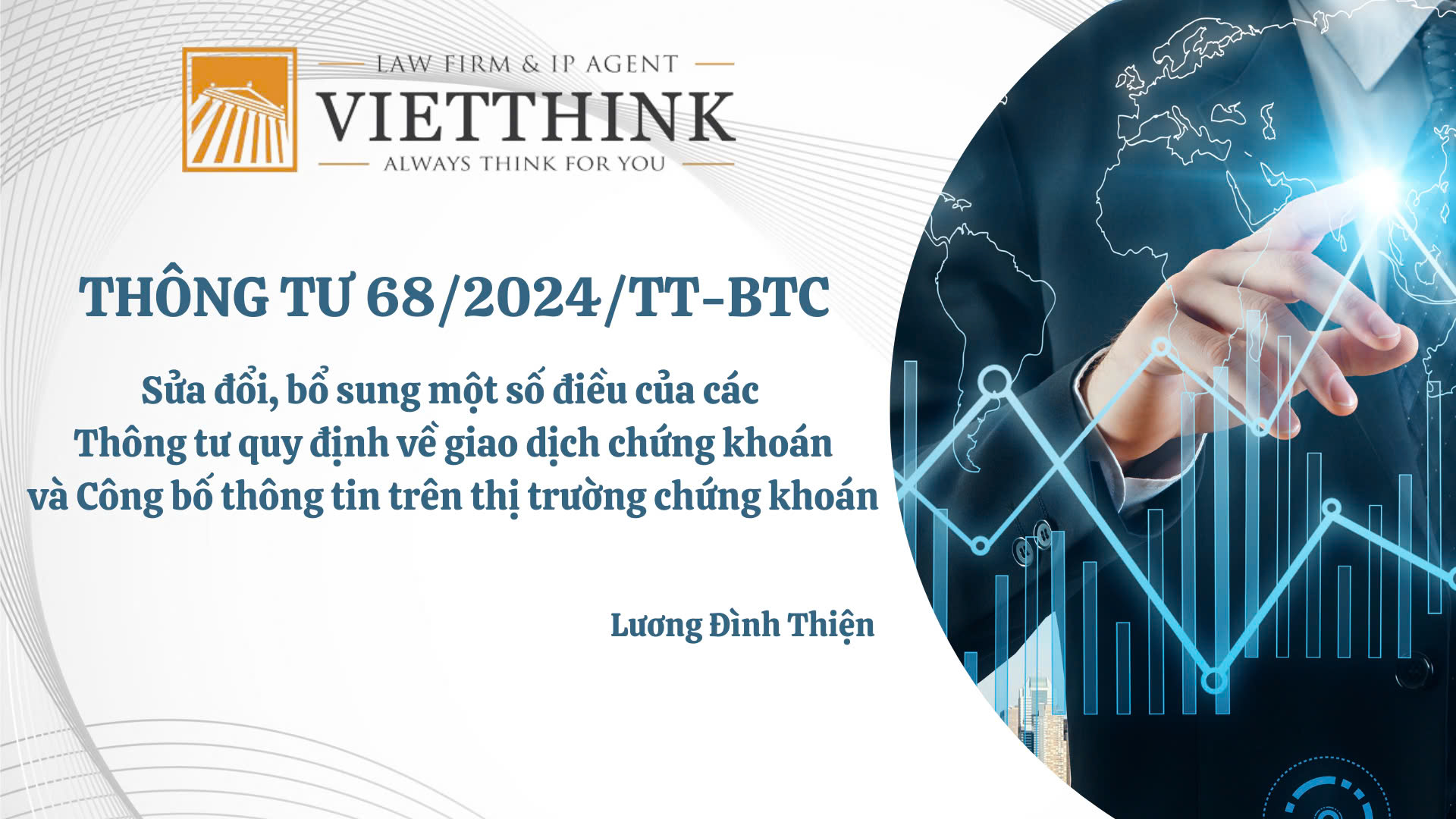 THÔNG TƯ 68/2024/TT-BTC: LỰC ĐẨY NÂNG HẠNG THỊ TRƯỜNG CHỨNG KHOÁN