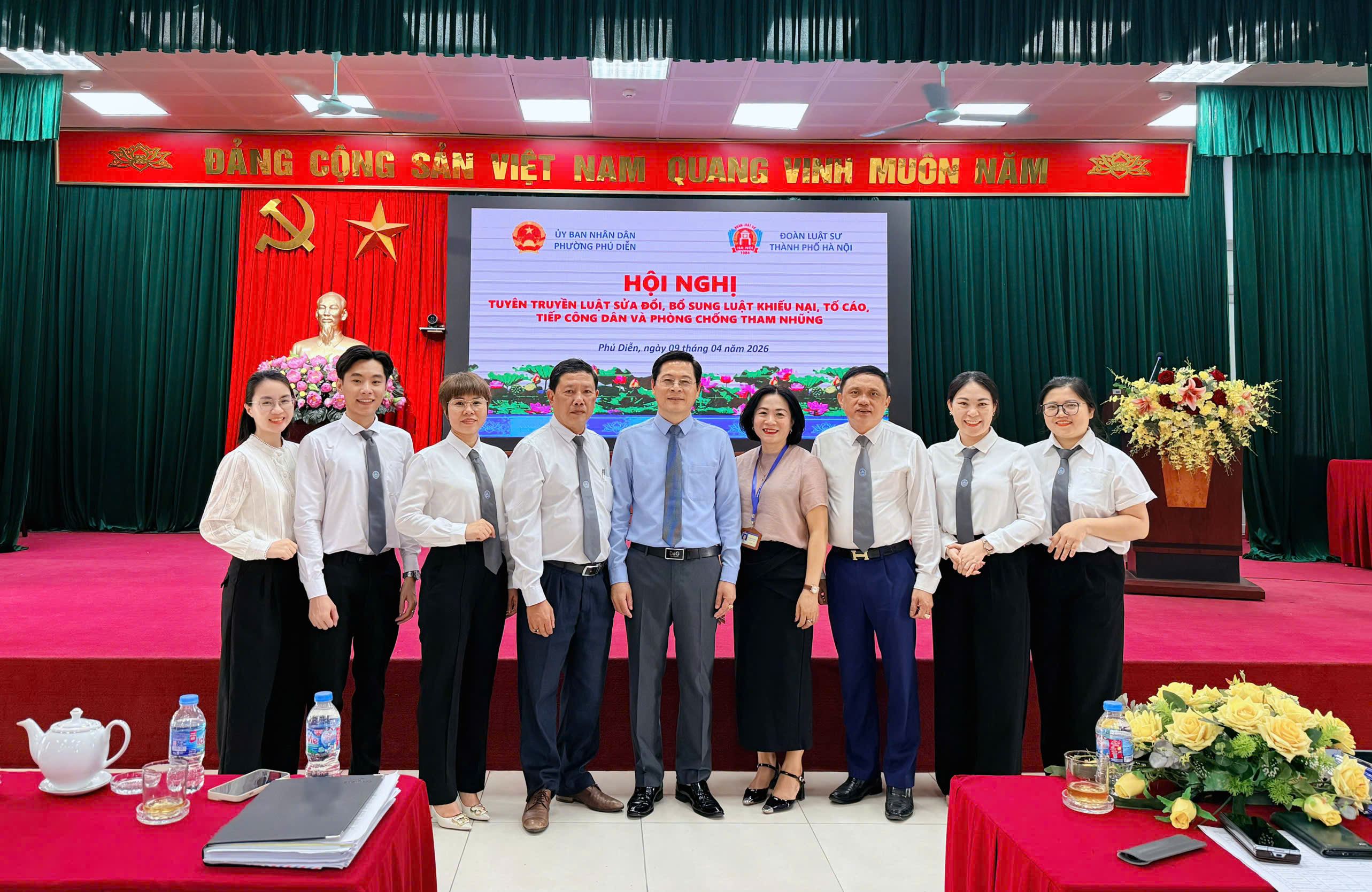 Vietthink trợ giúp pháp lý tại ủy ban nhân dân phường Phú Diễn, thành phố Hà Nội