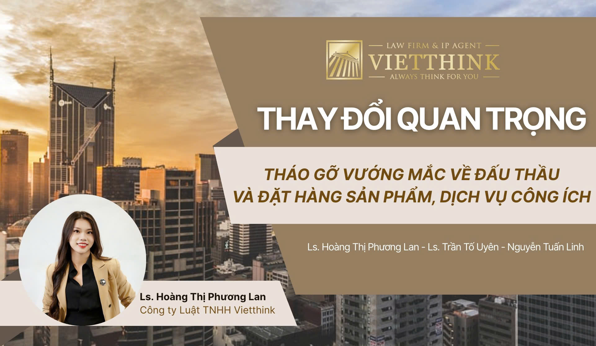 Thay đổi quan trọng tháo gỡ vướng mắc về đấu thầu và đặt hàng sản phẩm, dịch vụ công ích